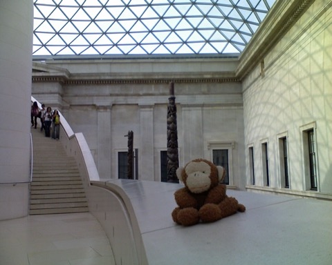Monkey at the British Museum