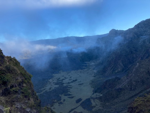 view from Halemauʻu switchbacks